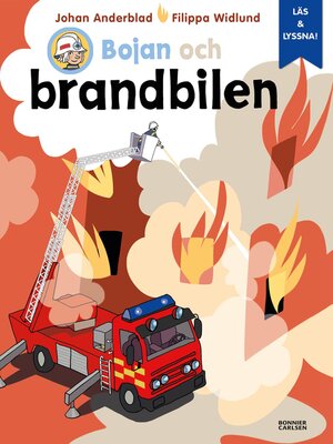 cover image of Bojan och brandbilen